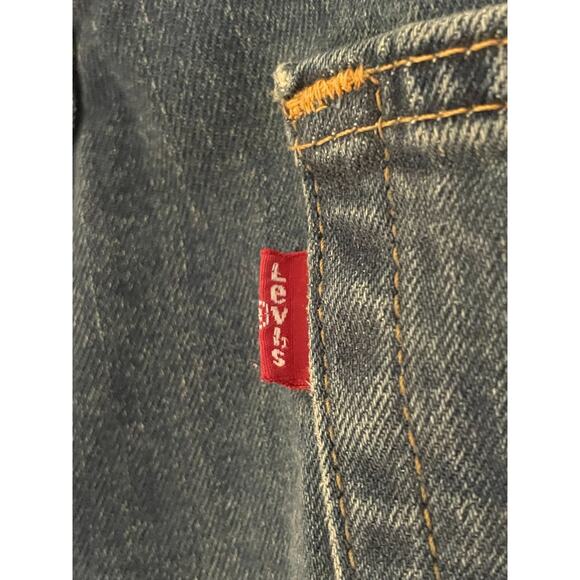 LEVI'S 505 MENS JEANS SIZE 36x32 Blue Straight Regular Fit Medium Wash - Picture 8 of 12